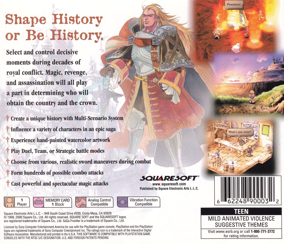 SaGa Frontier 2 - PlayStation
