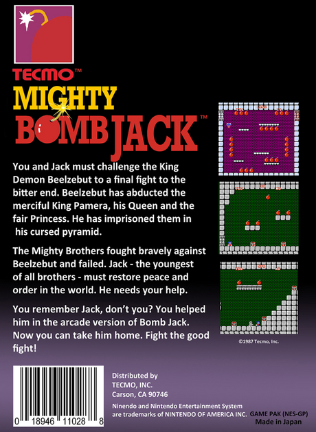 Mighty Bomb Jack - NES