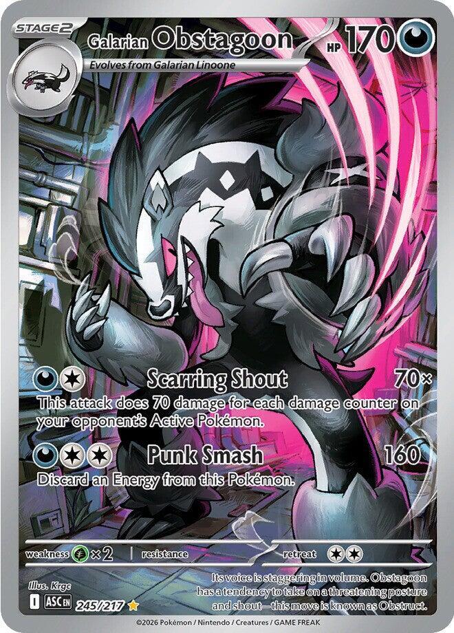 Galarian Obstagoon - 245/217 (245/217) [ME: Ascended Heroes]