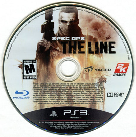 Spec Ops: The Line - PlayStation 3