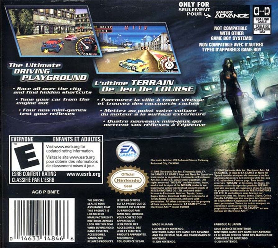 Need for Speed: Underground 2 - Game Boy Advance