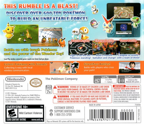 Pokemon Rumble Blast - Nintendo 3DS