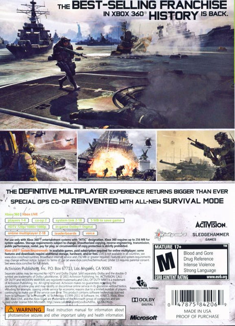 Call of Duty: Modern Warfare 3 - Xbox 360