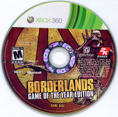 Borderlands: Game of the Year Edition - Xbox 360