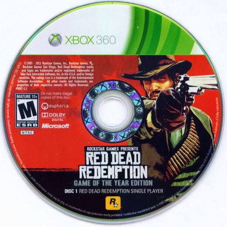 Red Dead Redemption: Game of the Year Edition - Xbox 360