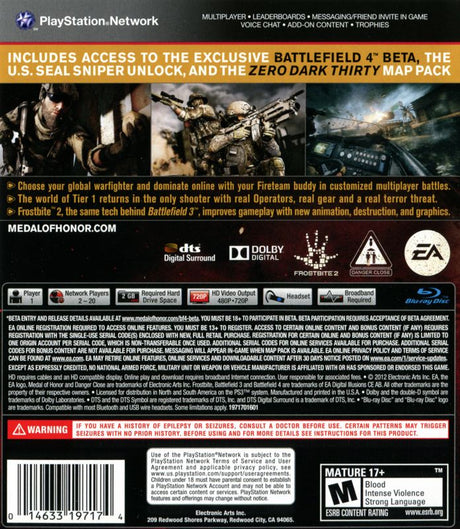Medal of Honor: Warfighter - Limited Edition - PlayStation 3