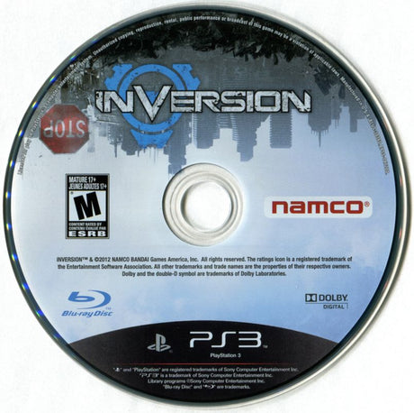 Inversion - PlayStation 3