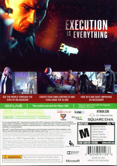 Hitman: Absolution - Xbox 360