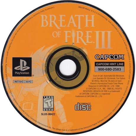 Breath of Fire III - PlayStation
