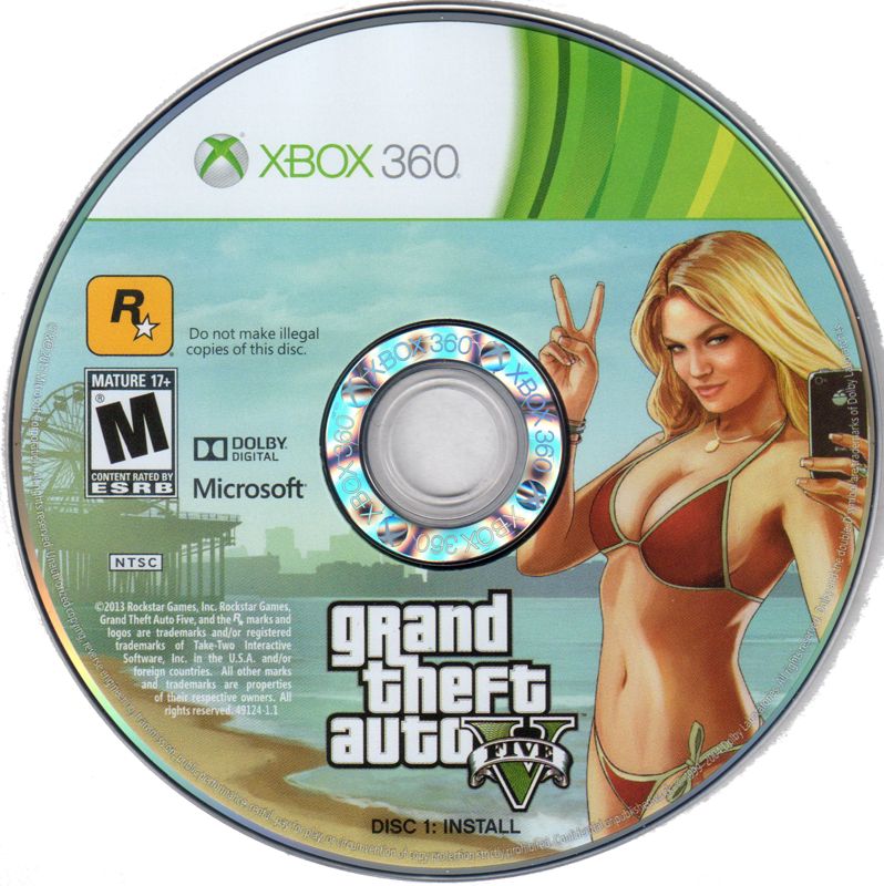 Grand Theft Auto V - Xbox 360