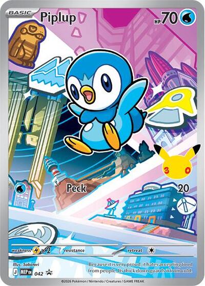Piplup - 042 (042) [ME: Mega Evolution Promo]