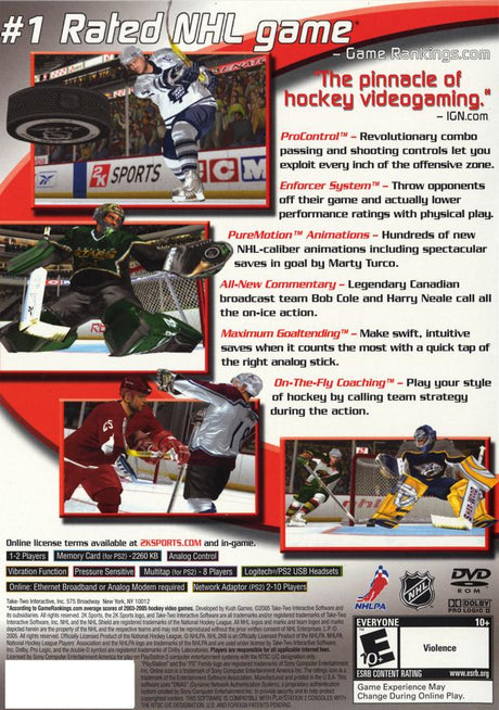 NHL 2K6 - PlayStation 2