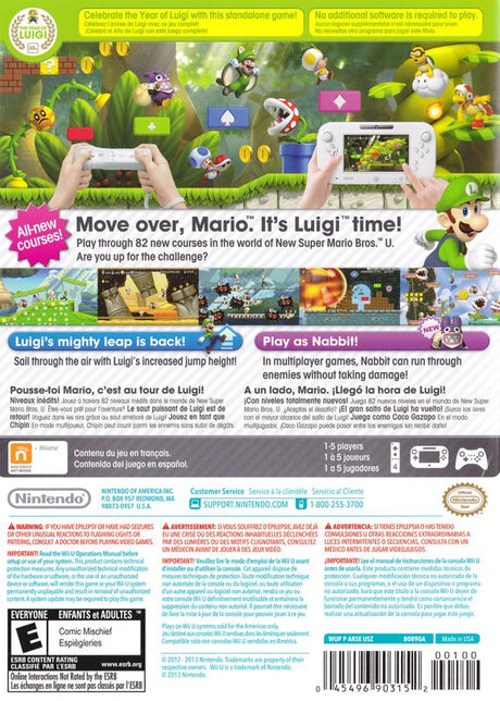 New Super Luigi U - Wii U