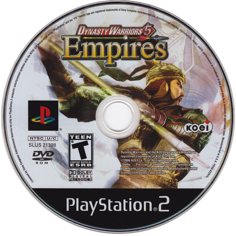 Dynasty Warriors 5: Empires - PlayStation 2