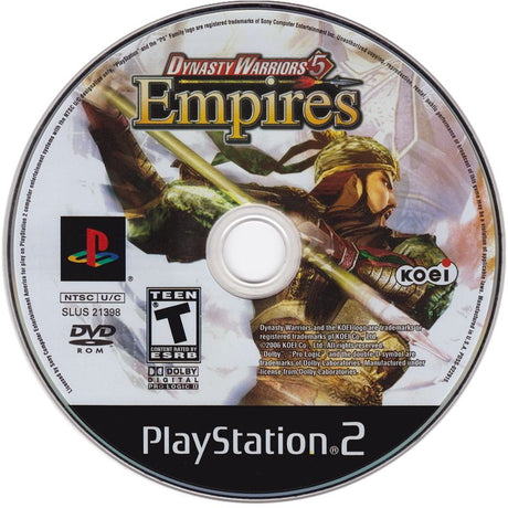 Dynasty Warriors 5: Empires - PlayStation 2