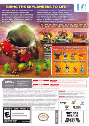 Skylanders Giants - Wii