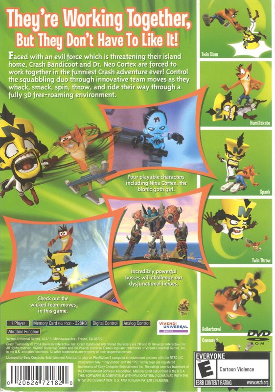 Crash Twinsanity - PlayStation 2