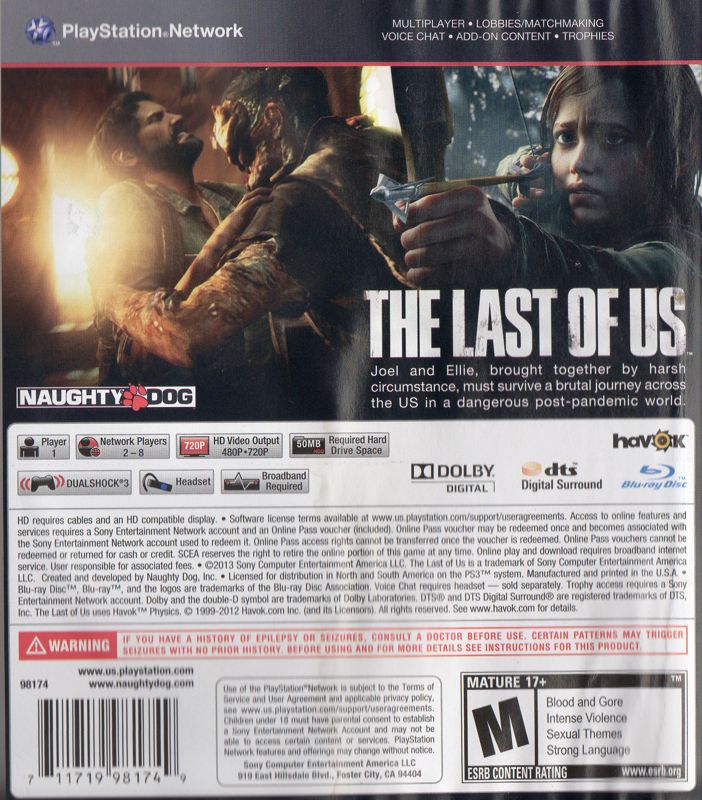 The Last of Us - PlayStation 3