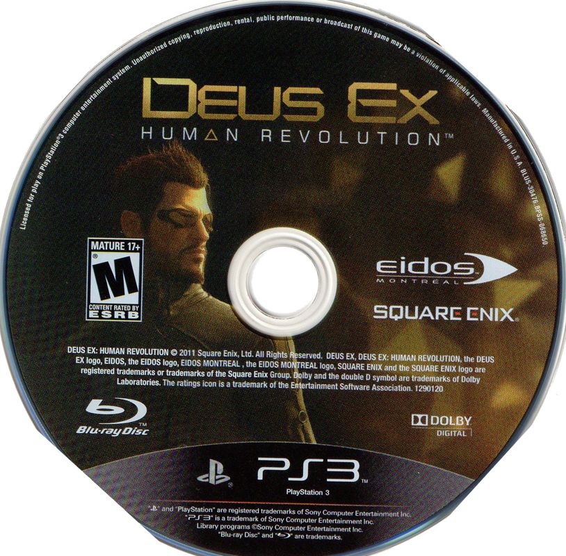 Deus Ex: Human Revolution - PlayStation 3