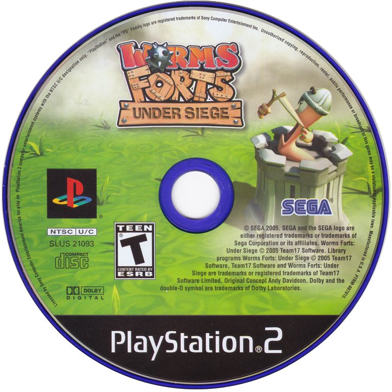 Worms Forts: Under Siege - PlayStation 2