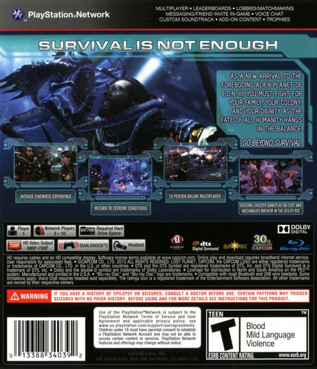 Lost Planet 3 - PlayStation 3
