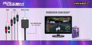 Retro Prism Component Cable for GameCube