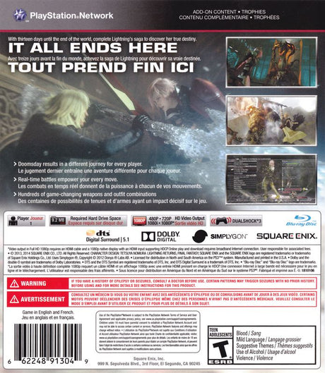 Lightning Returns: Final Fantasy XIII - PlayStation 3