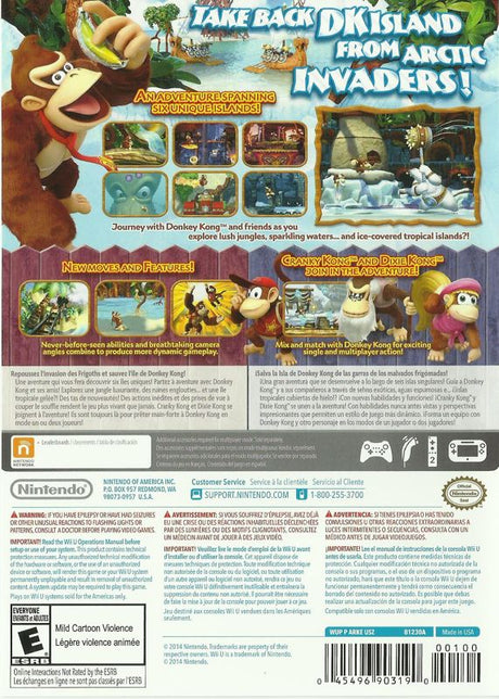 Donkey Kong Country: Tropical Freeze - Wii U