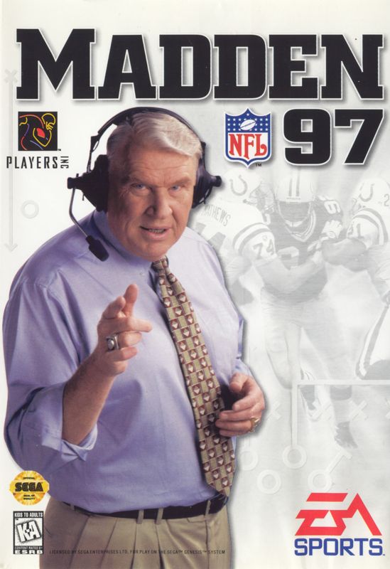 Madden NFL 97 - SEGA Genesis