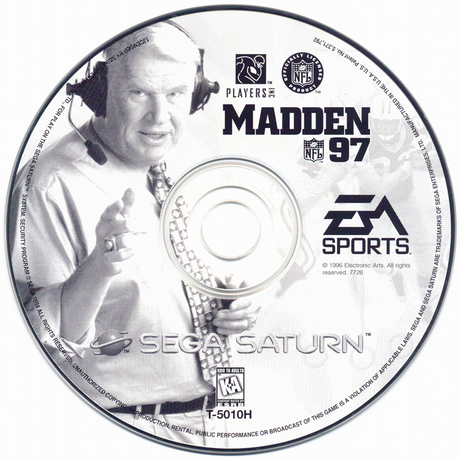 Madden NFL 97 - SEGA Saturn