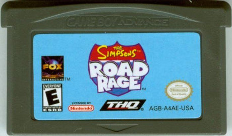 The Simpsons: Road Rage - Game Boy Advance