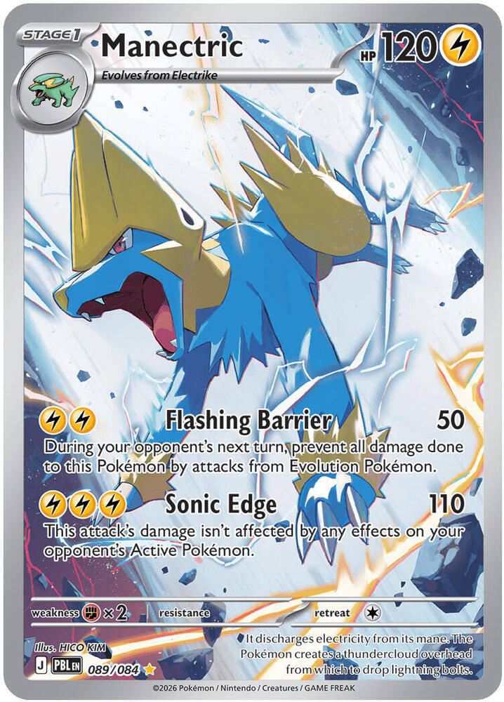 Manectric - 089/084 (089/084) [ME05: Pitch Black]