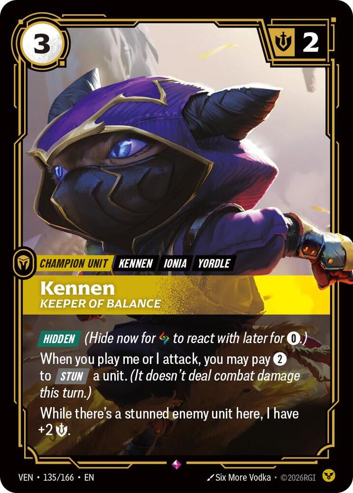 Kennen - Keeper of Balance (135/166) [Vendetta]