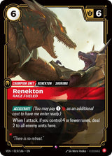 Renekton - Rage Fueled (019/166) [Vendetta]