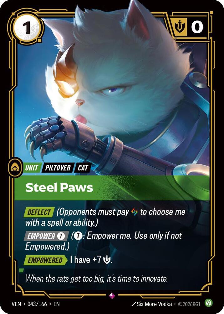 Steel Paws (043/166) [Vendetta]