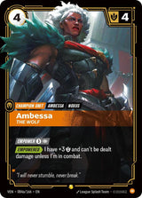Ambessa - The Wolf (Alternate Art) (084a/166) [Vendetta]
