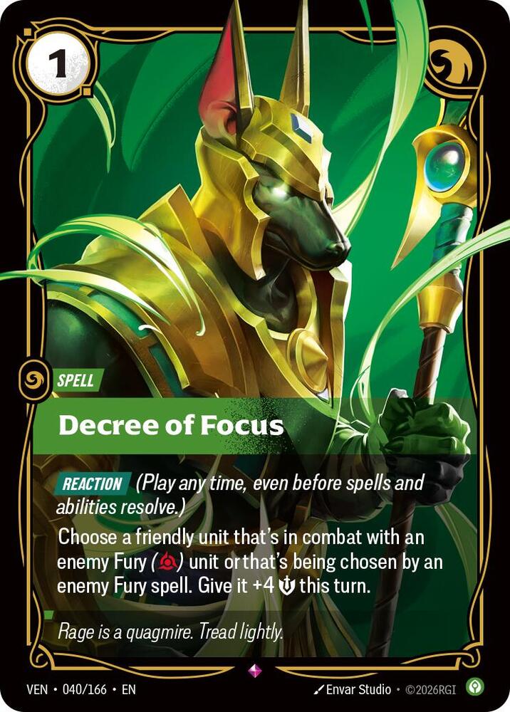 Decree of Focus (040/166) [Vendetta]