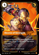 Decree of Strength (085/166) [Vendetta]