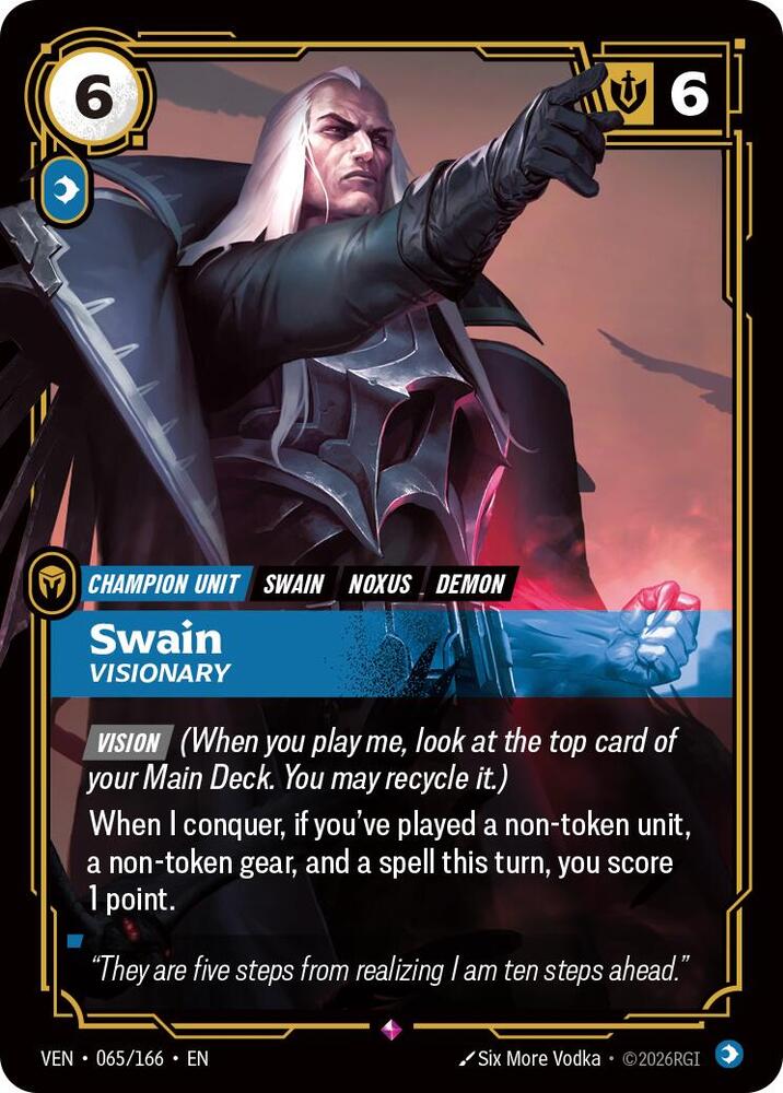 Swain - Visionary (065/166) [Vendetta]