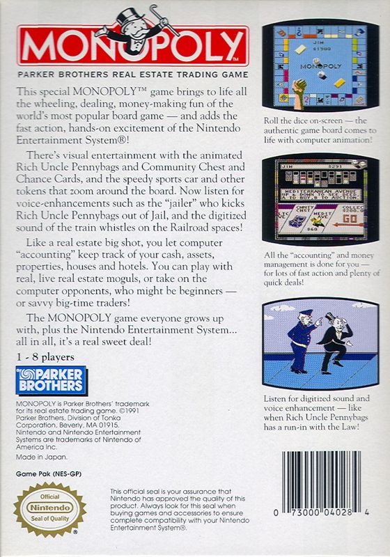 Monopoly - NES