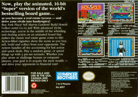 Monopoly - Super Nintendo