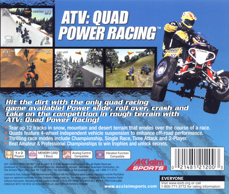ATV: Quad Power Racing - PlayStation