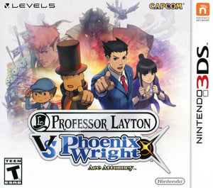 Professor Layton vs Phoenix Wright: Ace Attorney - Nintendo 3DS