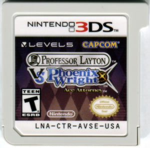 Professor Layton vs Phoenix Wright: Ace Attorney - Nintendo 3DS