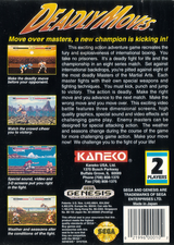 Deadly Moves - SEGA Genesis