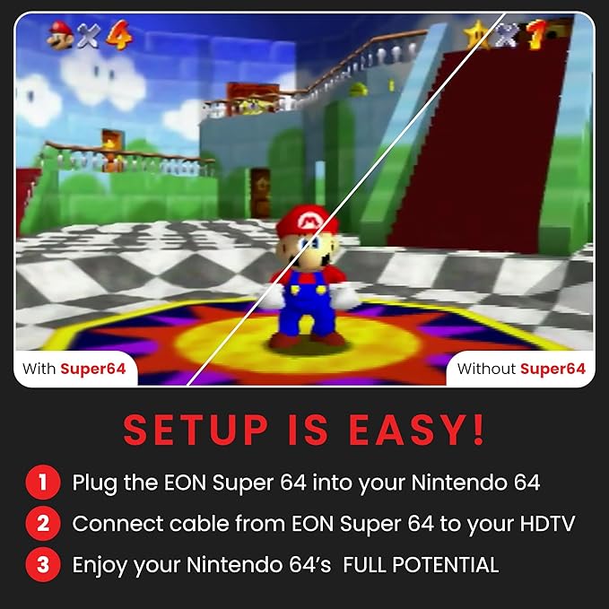 Super 64 HD Adapter for Nintendo 64
