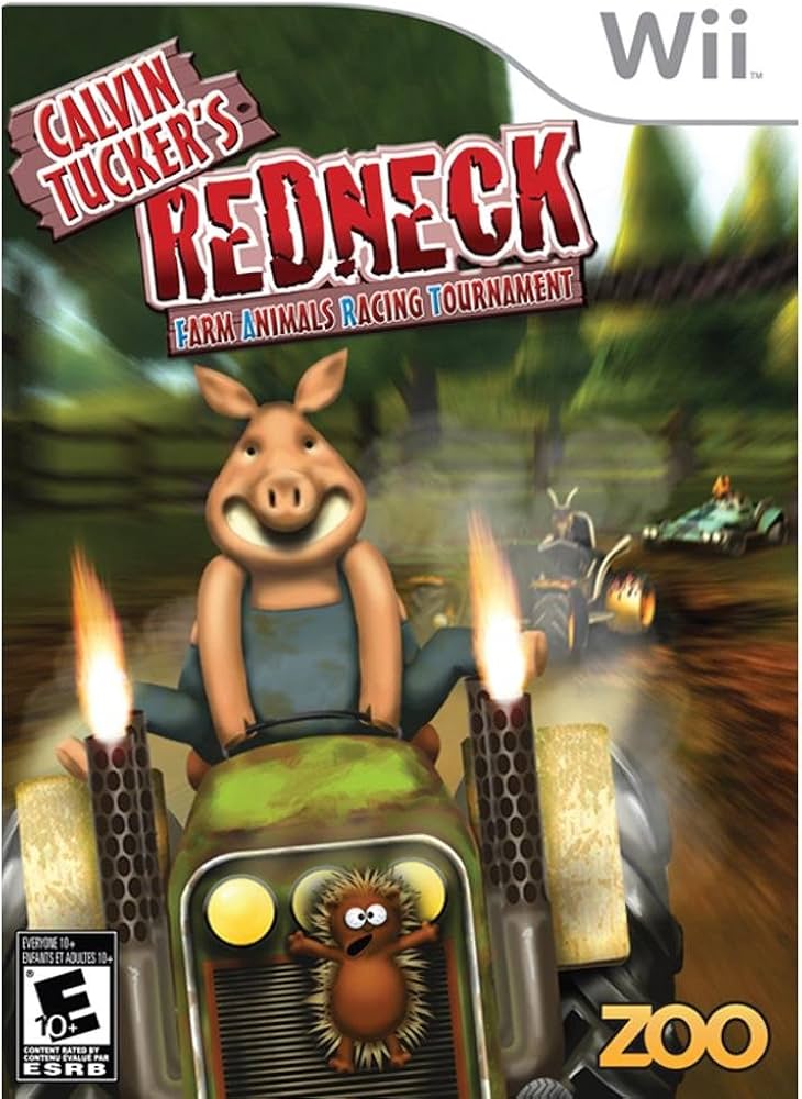 Calvin Tucker's Redneck Farm Animals Racing Tournament - Wii