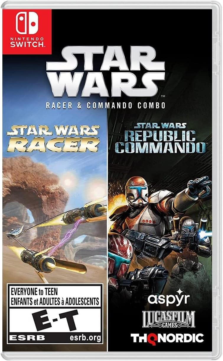 Star Wars Racer and Commando Combo - Nintendo Switch