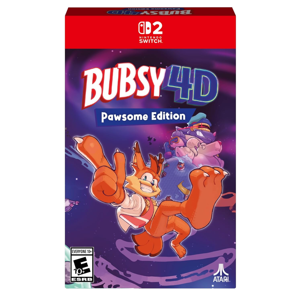 Bubsy 4D - Pawsome Edition - Nintendo Switch 2