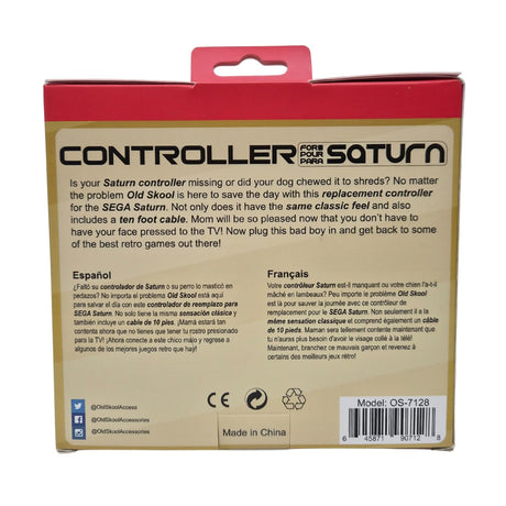 Wired Controller for Sega Saturn